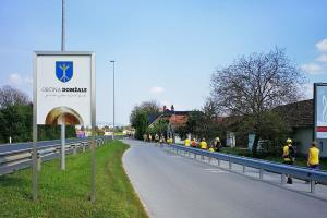 Pohod je potekal po treh glavnih poteh, vse poti pa so se sklenile v Lukovici